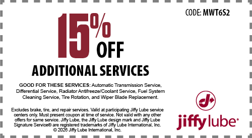 Oil Change Coupon